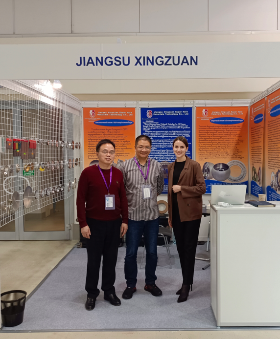 XZ Superhard Material Technology Co., Ltd. participated in the MITEX-2023 exhibition in the Russia