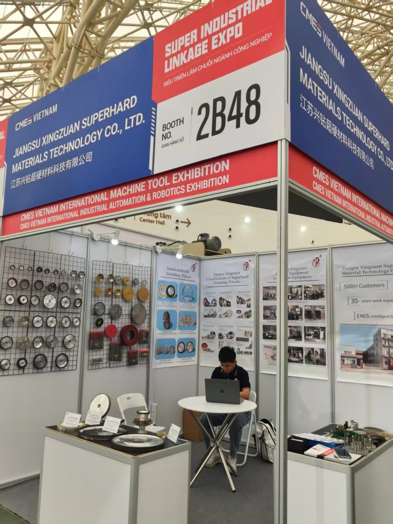 Our Company Makes a Strong Showing at the 2026 Vietnam Hanoi International Machine Tool Exhibition; Diamond Grinding Wheels Draw Attention